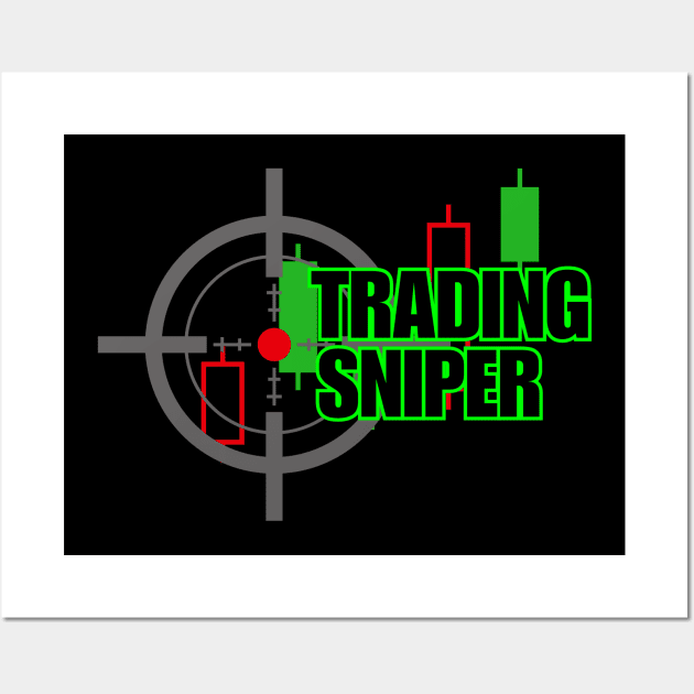 Trading Sniper Wall Art by Alpha Threads